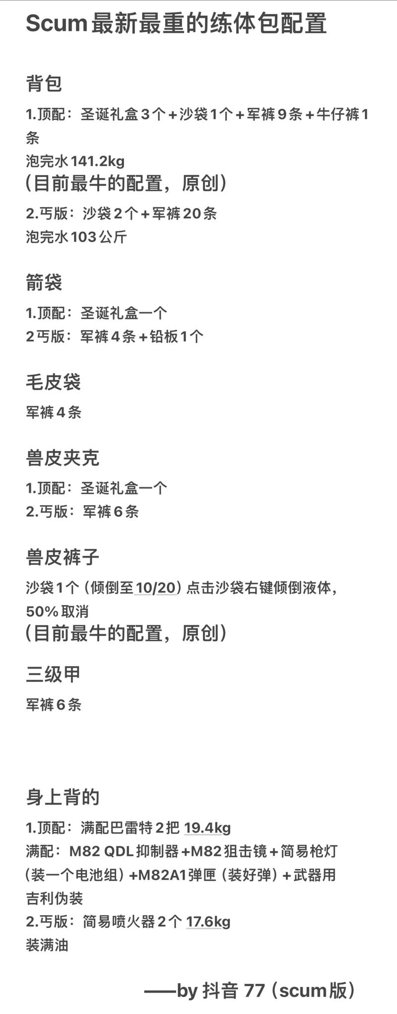 《人渣》SCUM全代码大全 SCUM物品代码+武器代码一览,详尽物品与武器代码大全解析