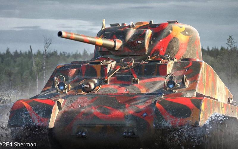 《坦克世界》M4A2E4价格介绍,升级版坦克价格解析