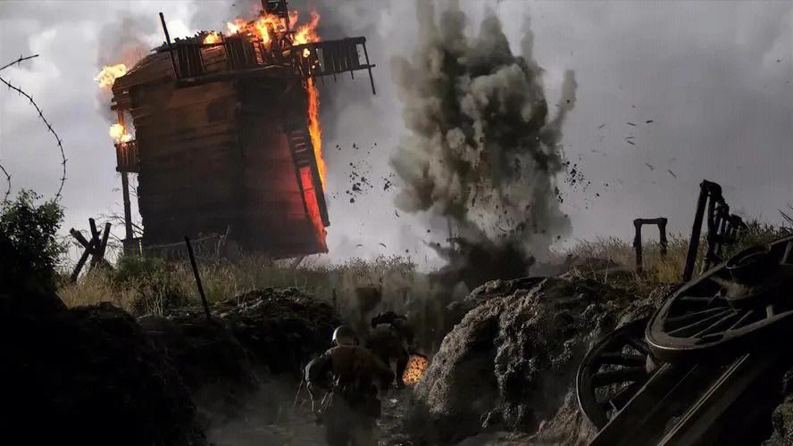 《人间地狱》空降后轰炸释放介绍,空袭后的“人间地狱”惨状纪实