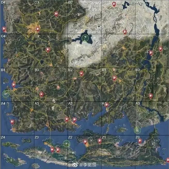 《人渣》SCUM地图分析 SCUM地图全位置点标注,资源点与重要位置深度标注