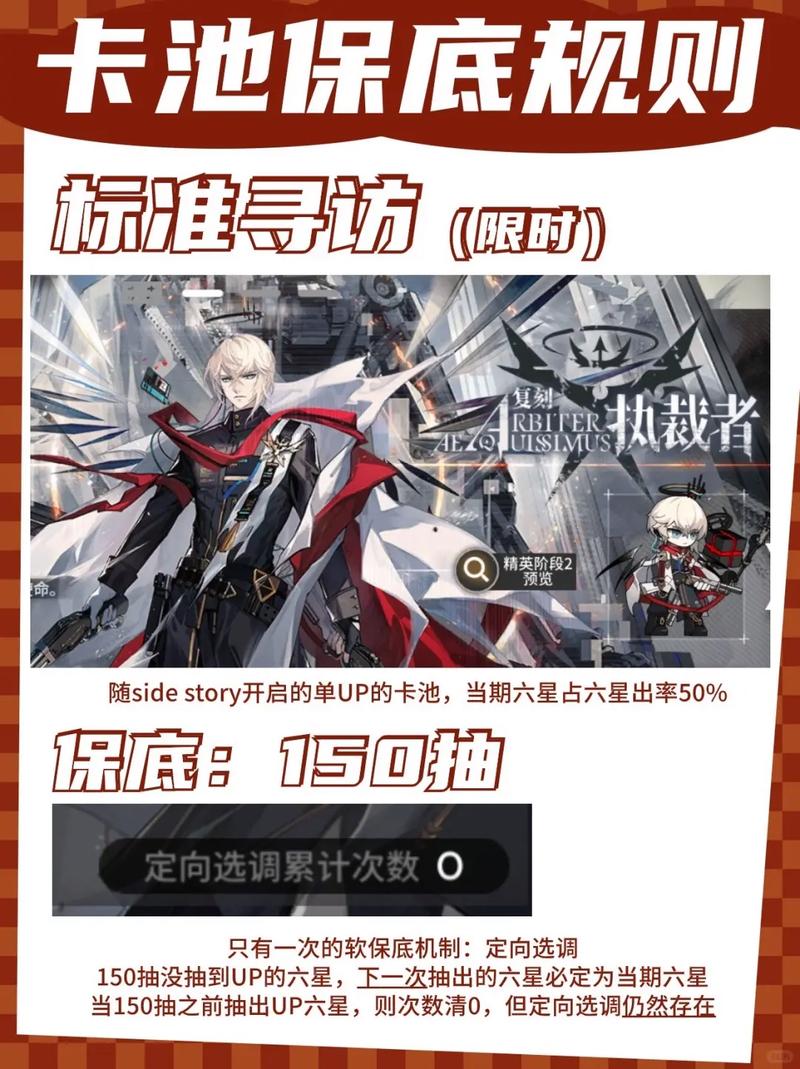 明日方舟多少抽保底？,明日方舟一图流攒抽计算器