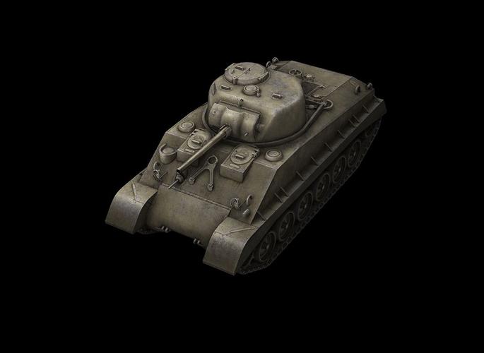 《坦克世界》M4A2E4参数一览,火力与机动性的完美结合