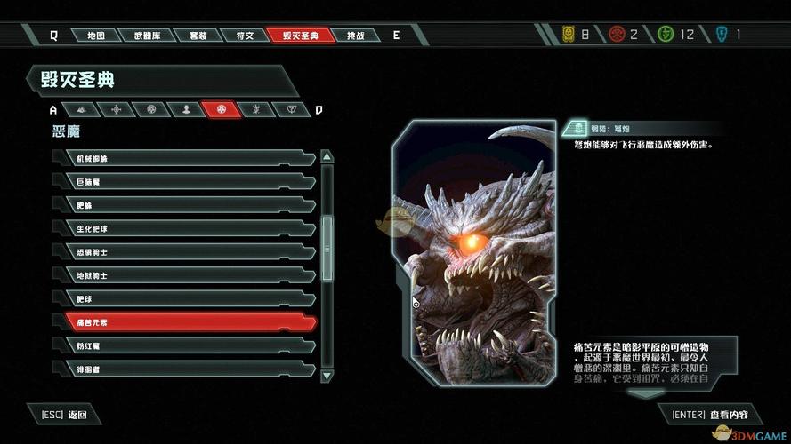 《毁灭战士永恒》技能树解锁与升级指南,全面掌握战斗技巧