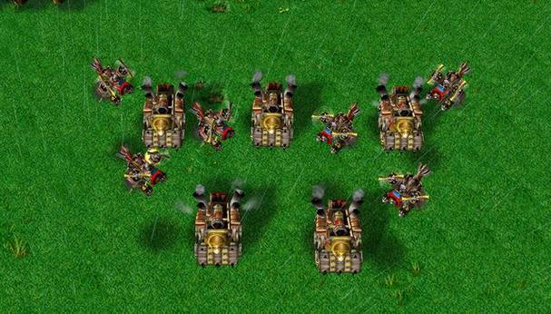 《魔兽争霸》人族快乐战术:飞机坦克流与火魔塔的实战应用,飞机坦克流与火魔塔的实战运用与策略分析