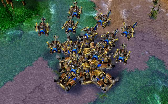 《魔兽争霸》人族快乐战术：飞机坦克流与火魔塔的实战应用,飞机坦克流与火魔塔的实战运用与策略分析