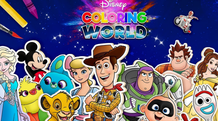 迪士尼涂色世界国际服(Disney Coloring World)