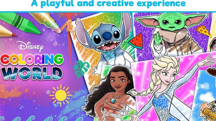 迪士尼涂色世界国际服(Disney Coloring World)