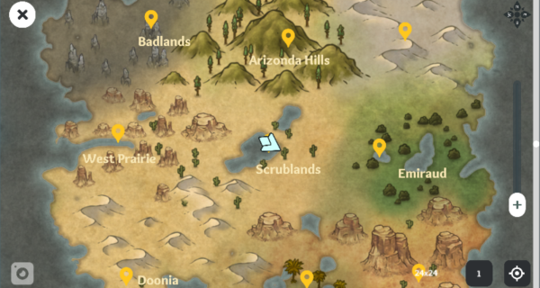 荒野沙丘荒原游戏