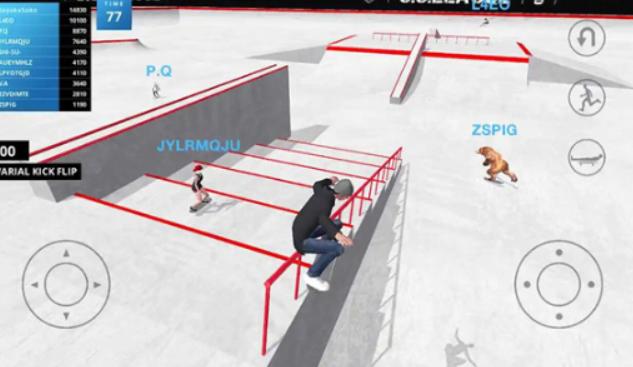 自由滑板模拟器