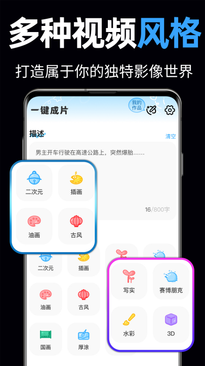 一键ai成片app