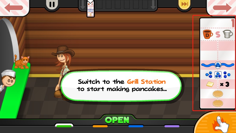 查看订单并开始制作