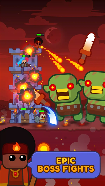 夜幕尖塔塔防游戏